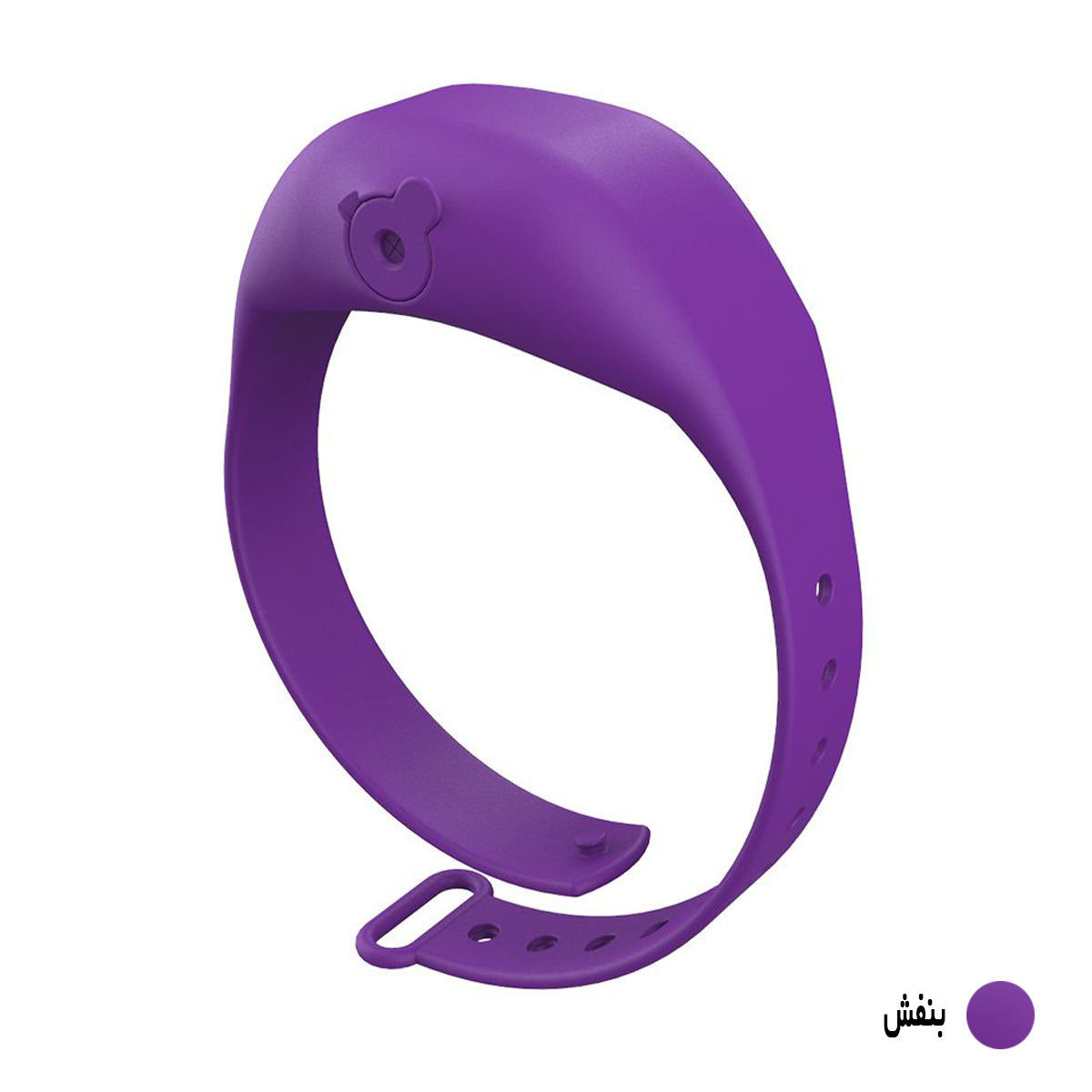 دستبند نگهدارنده الکل و مواد ضدعفونی کننده اسکوئیزی بند مدل A100 بسته 100 عددی