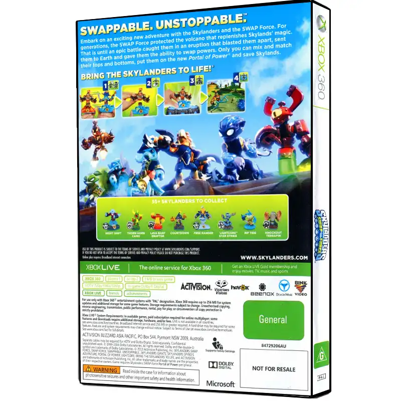 بازی Skylanders Swap Force مخصوص Xbox 360