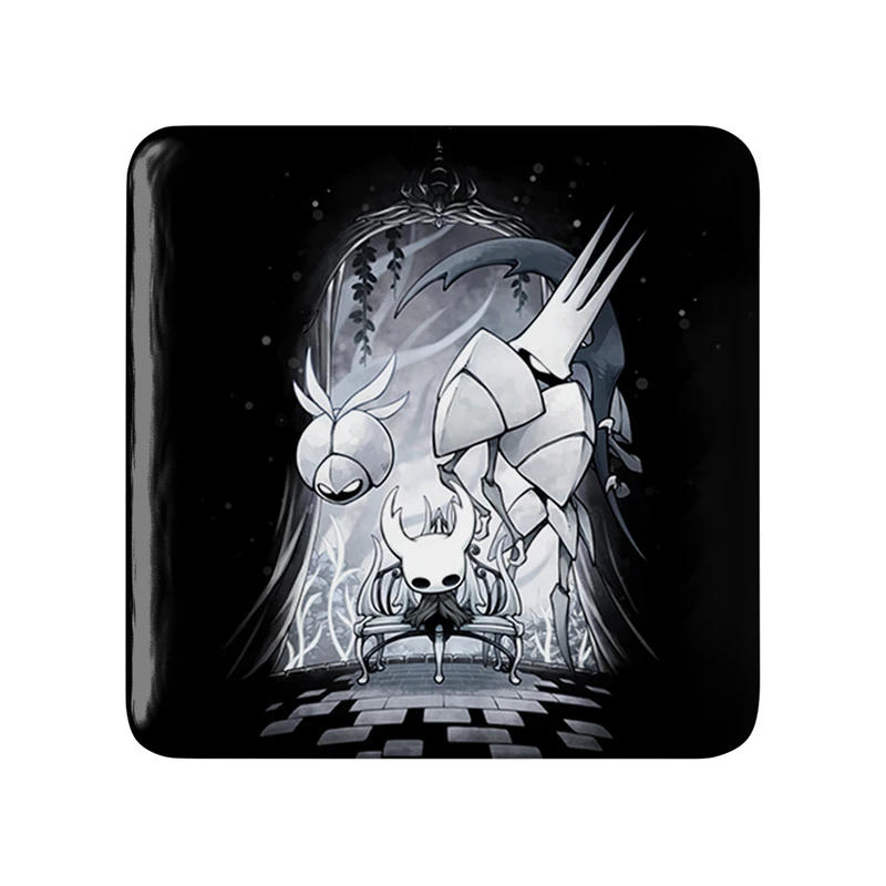 مگنت خندالو طرح بازی هالو نایت (Hollow Knight) مدل مربعی کد 32963