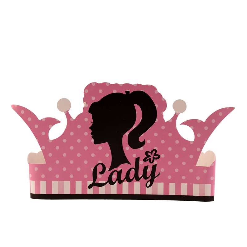 تاج تولد مدل Lady کد 2 بسته 6 عددی