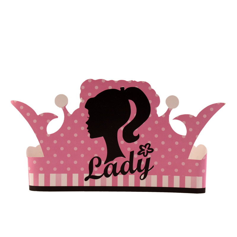 تاج تولد مدل Lady کد 2 بسته 6 عددی