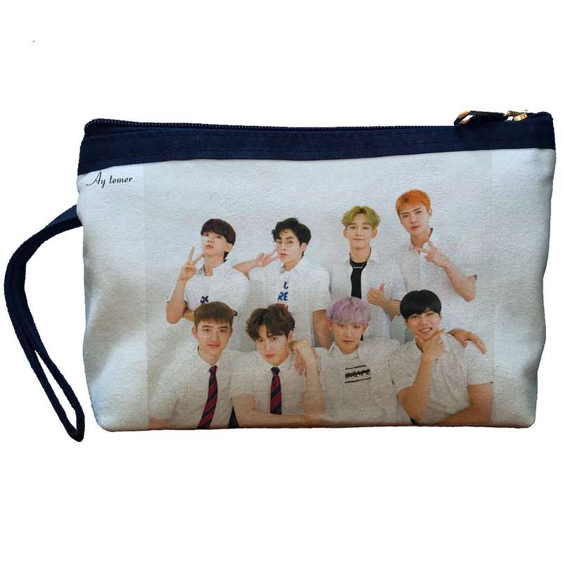 کیف لوازم آرایش زنانه آی تمر مدل بی تی اس کد 217