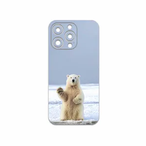 MAHOOT Polar-bear Cover Sticker for Apple iphone 13 Pro