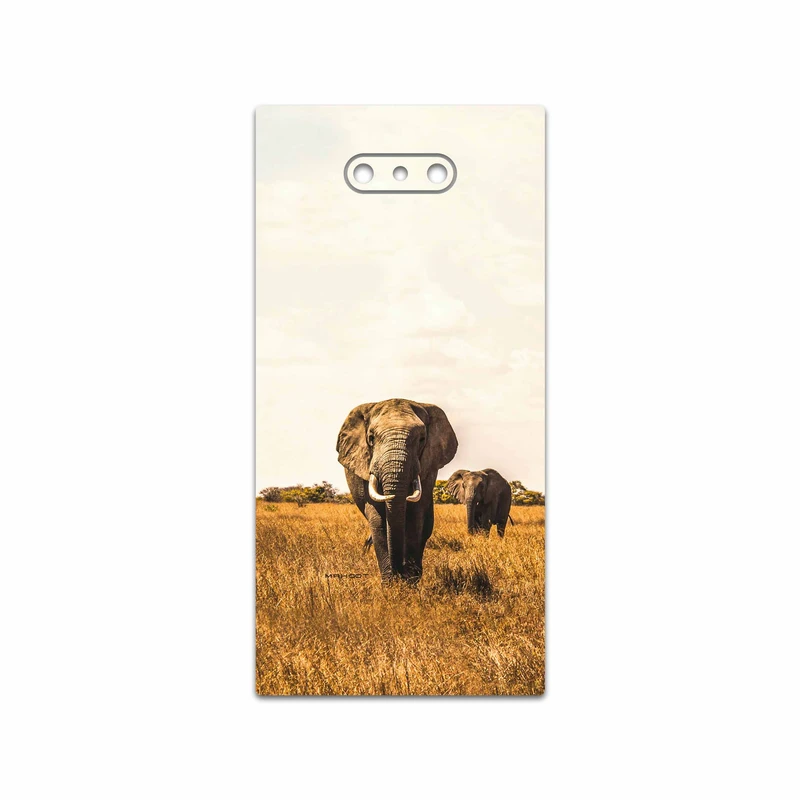 برچسب پوششی ماهوت مدل Elephant مناسب برای گوشی موبایل ریزر Phone 2