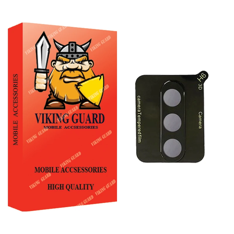  محافظ لنز دوربین وایکینگ گارد مدل 3D مناسب برای گوشی موبایل سامسونگ Galaxy A55