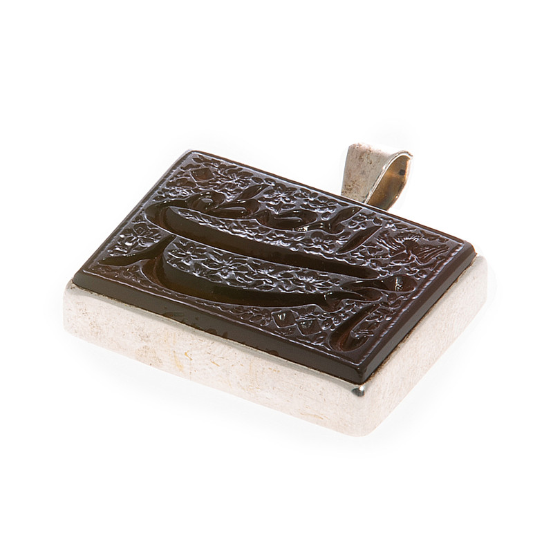 آویز گردنبند نقره مدل 141435