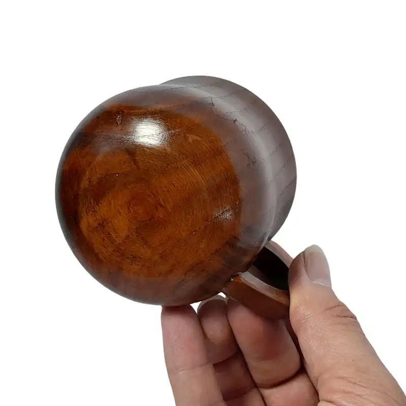 لیوان چوبی مدل دسته دار نفیس