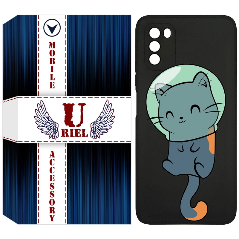 کاور یوریل مدل KSH کد 61 طرح گربه مناسب برای گوشی موبایل شیائومی Poco M4 Pro 4G