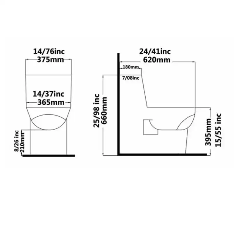 توالت فرنگی گاتریا مدل آیسون کد 6