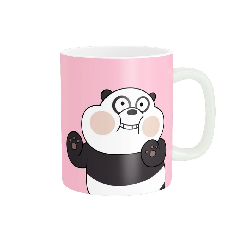 ماگ پادآفرین مدل کارتونی طرح سه خرس کله پوک پاندا کد p3991