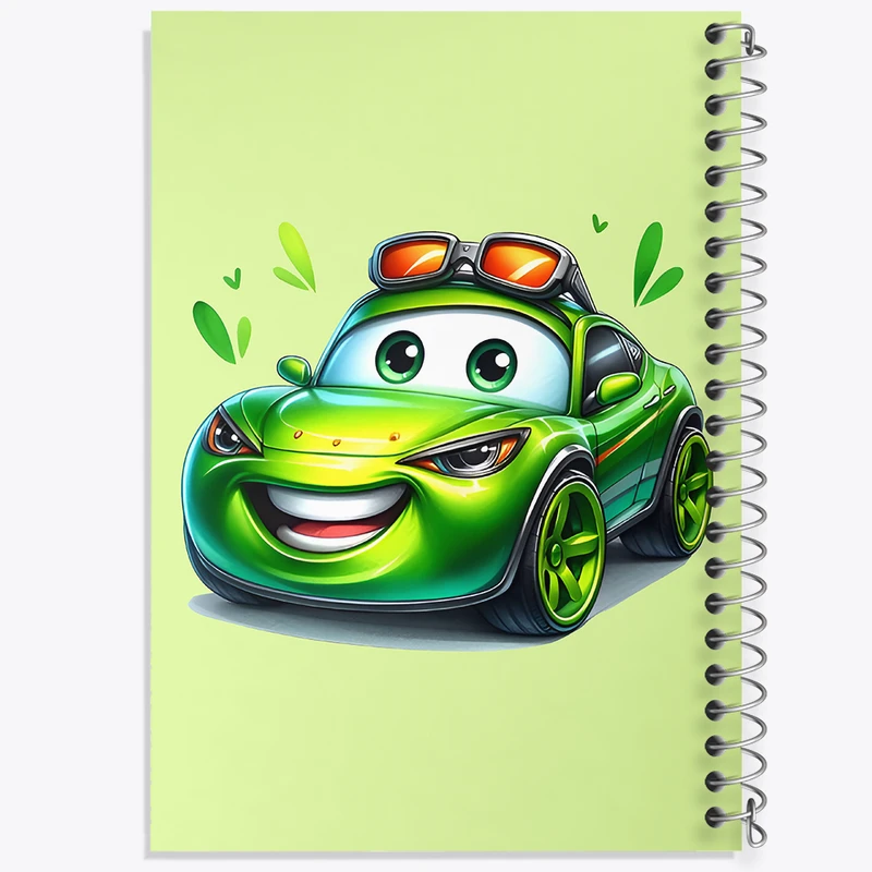 دفتر لیست خرید 50 برگ خندالو طرح ماشین کیوت کد F7980