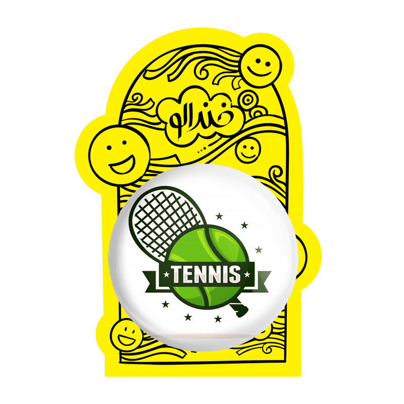 آینه جیبی خندالو مدل تنیس Tennis  کد 14602