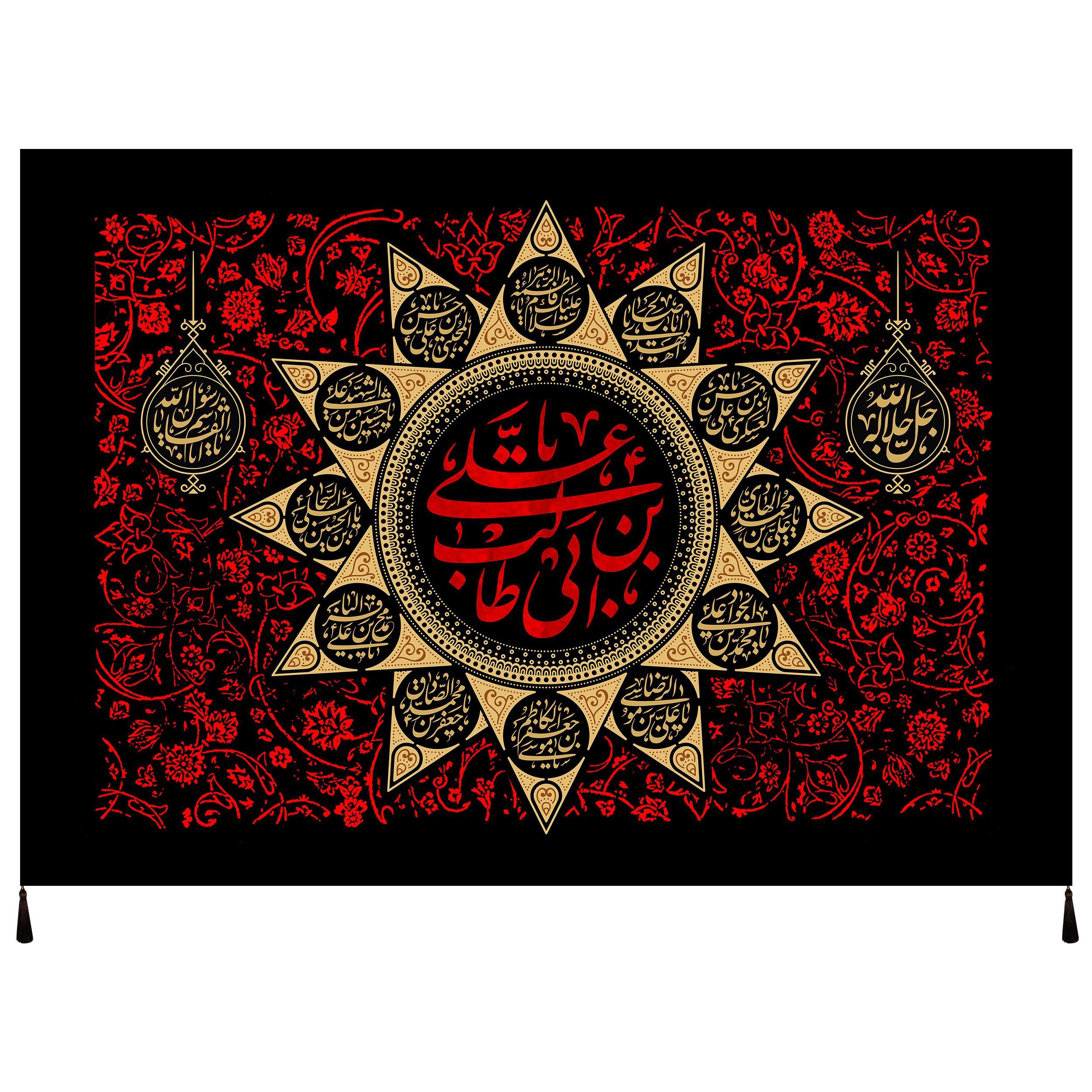 پرچم مدل امام علی علیه السلام کد 19