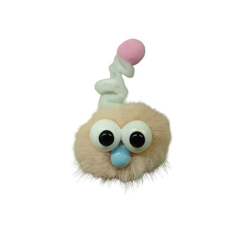 اسباب بازی سگ و گربه مدل توپ پشمالو دم فرفری