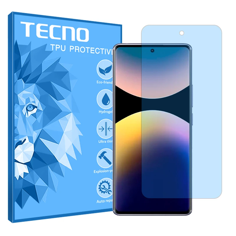 محافظ صفحه نمایش مات ضد اشعه آبی تکنو مدل Resistant مناسب برای گوشی موبایل شیائومی Redmi Note 14 Pro 4G