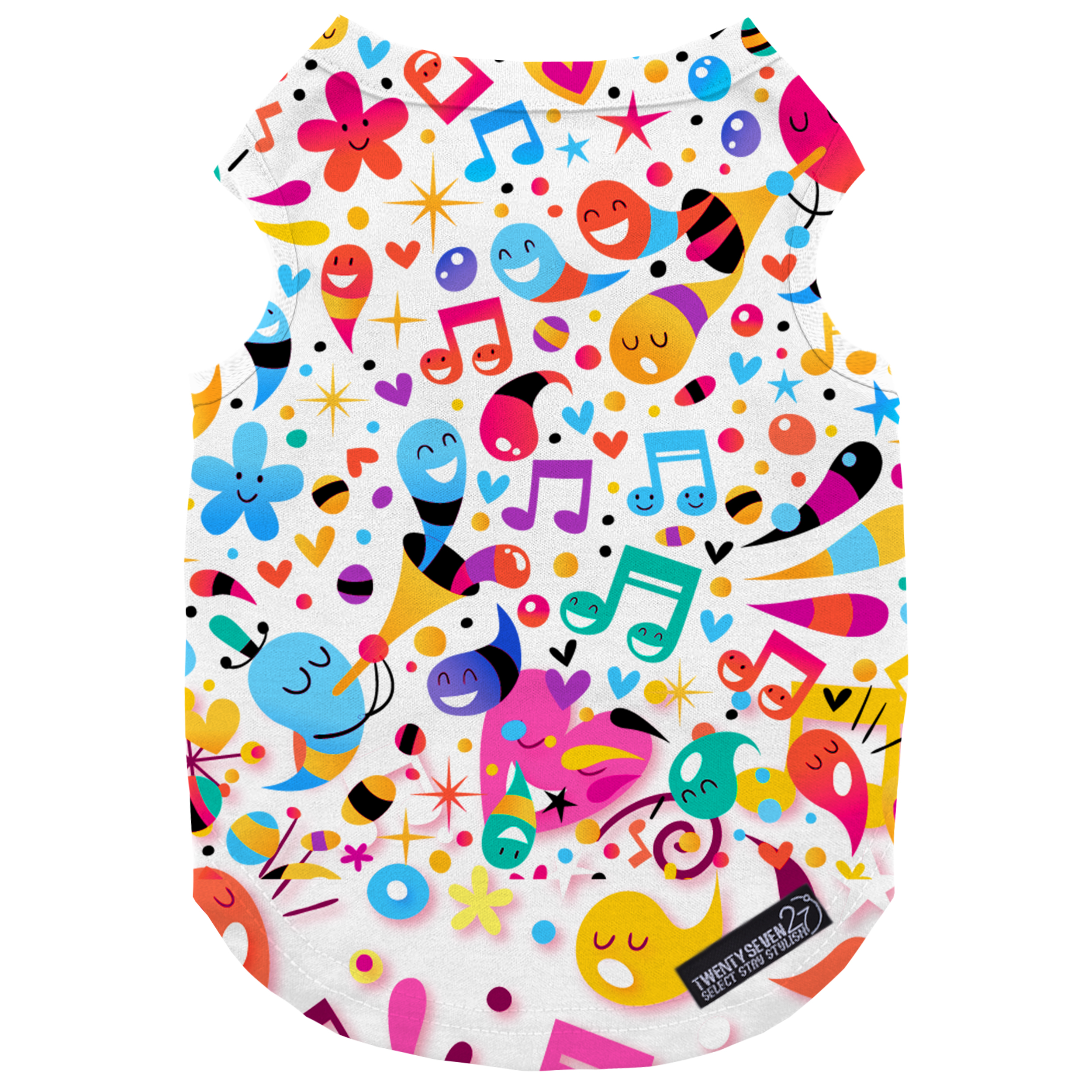 لباس سگ و گربه 27 طرح Nature and Music کد MH700 سایز S