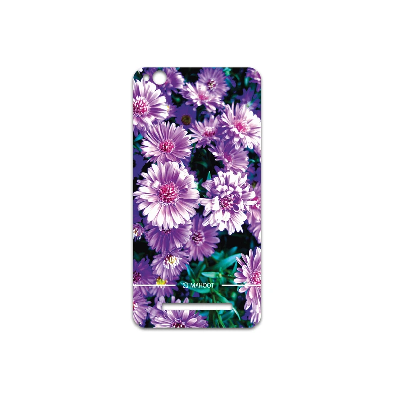 برچسب پوششی ماهوت مدل Purple-Flower مناسب برای گوشی موبایل شیائومی Redmi 4A