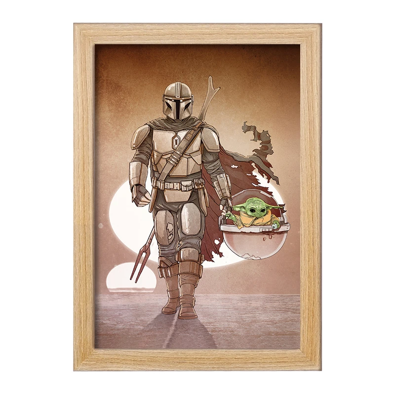 تابلو خندالو مدل جنگ ستارگان (Star Wars) کد F1985