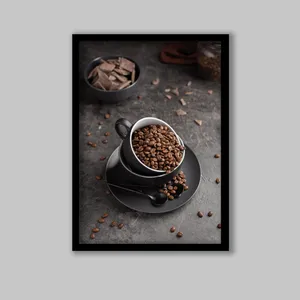 تابلو مدل فنجان قهوه کد LA-G10184-2