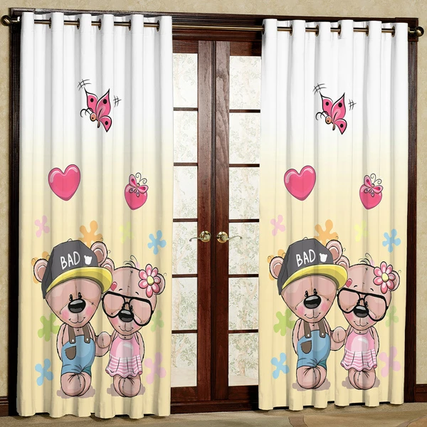 پرده پانچی کد 5617 سایز 280x140 سانتی متر