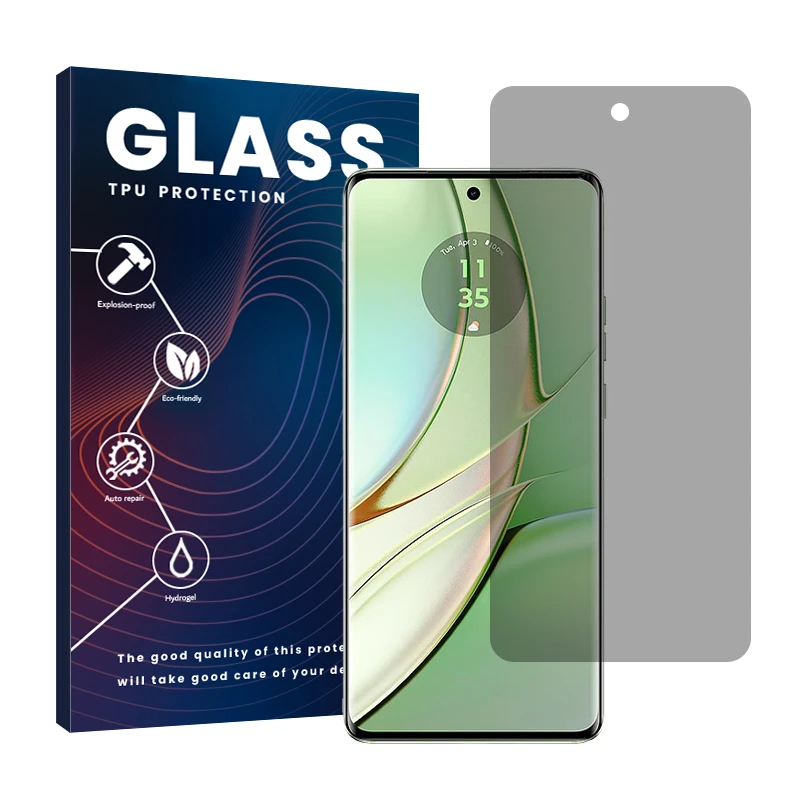 محافظ صفحه نمایش حریم شخصی گلس مدل HyPRV مناسب برای گوشی موبایل موتورولا Edge 40