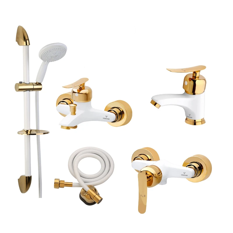 ست شیرآلات ویسادار مدل هرمس مجموعه 5 عددی