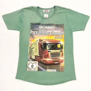 تی شرت آستین کوتاه پسرانه جوانک مدل Scania 5065