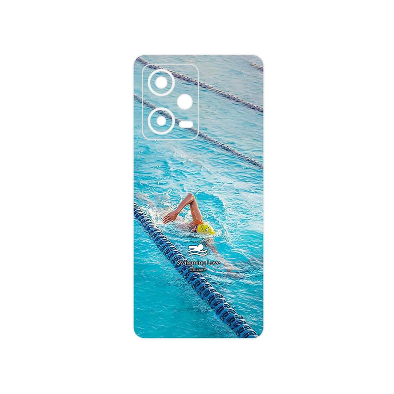 برچسب پوششی ماهوت مدل Swimming مناسب برای گوشی موبایل شیائومی Redmi Note 12 Pro