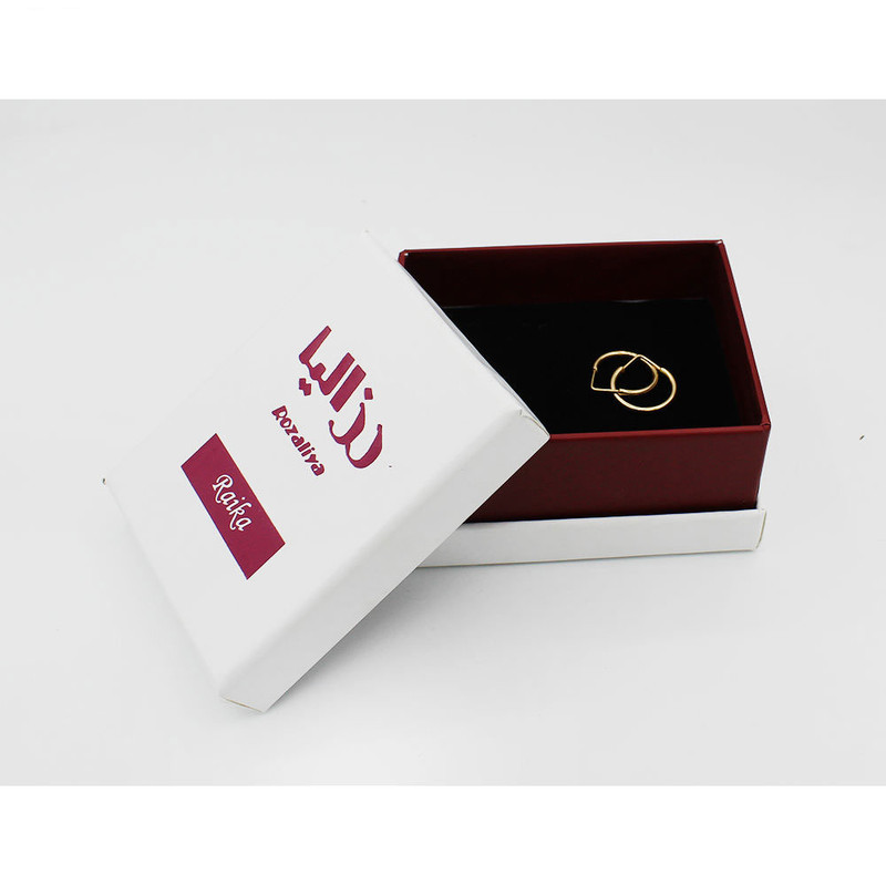 گوشواره طلا 18 عیار دخترانه رزالیا مدل Diamond-GEA-006