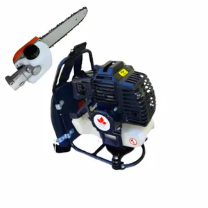 علف زن پشتی میتسوبیشی مدل BG520 به همراه الحاقی اره