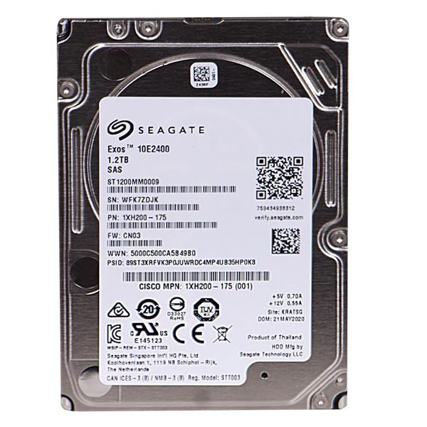 هارددیسک اینترنال سیگیت مدل ST1200MM0009 Enterprise ظرفیت 1.2 ترابایت هارددیسک اینترنال سیگیت مدل ST1200MM0009 Enterprise ظرفیت 1.2 ترابایت