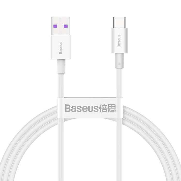 کابل تبدیل USB به USB-C باسئوس مدل CATYS طول 1 متر کابل تبدیل USB به USB-C باسئوس مدل CATYS طول 1 متر