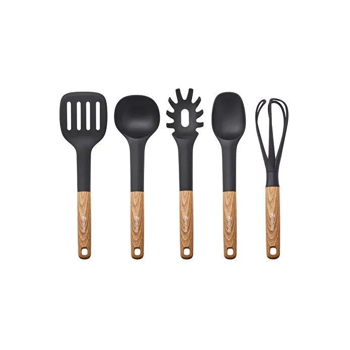سرویس کفگیر و ملاقه 5 پارچه کاراجا مدل Brownwood 