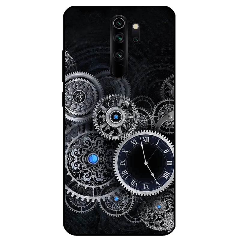 کاور مگافون طرح ساعت مدل 8161 مناسب برای گوشی موبایل شیائومی Redmi Note 8 Pro 
