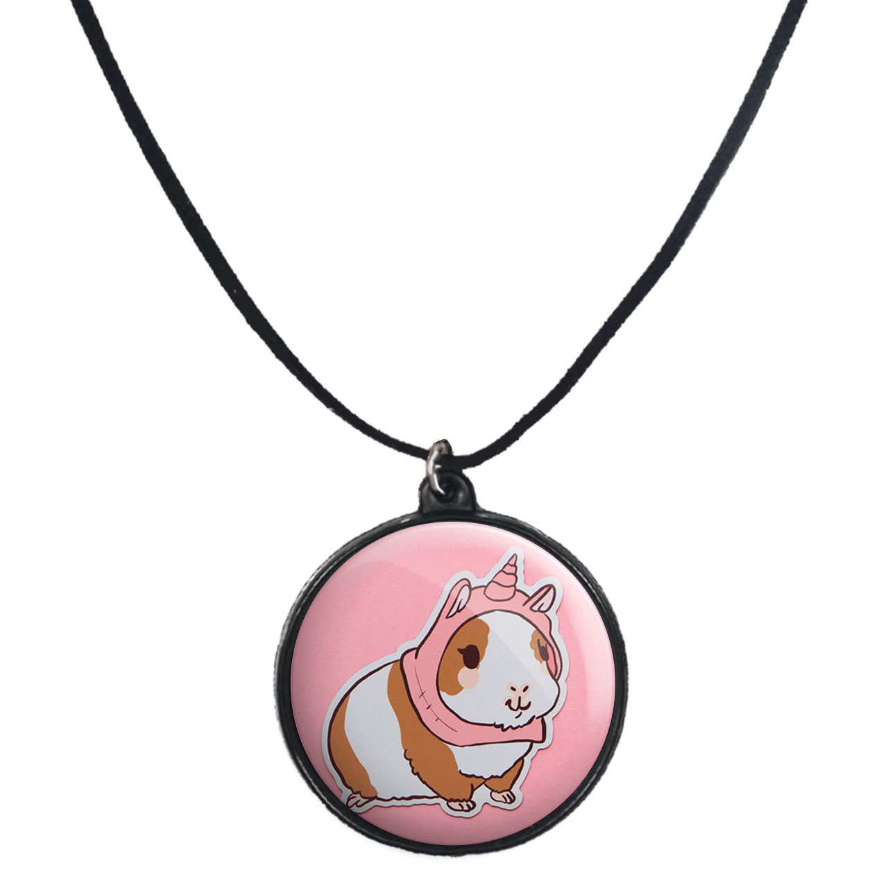 گردنبند پرمانه طرح حیوانات کیوت کد pmb.21367 مدل دو طرفه