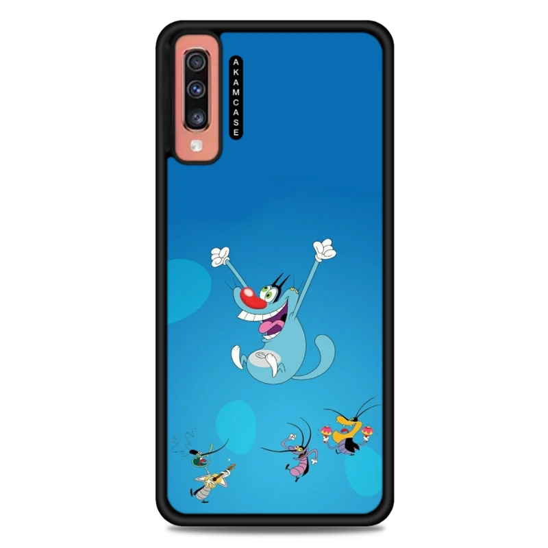 کاور آکام مدل AMC-WSGA70-OGGY-11 مناسب برای گوشی موبایل سامسونگ Galaxy A70 