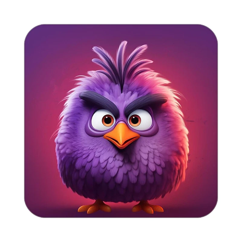 زیر لیوانی کاکتی طرح حیوانات کارتونی مدل mp27508