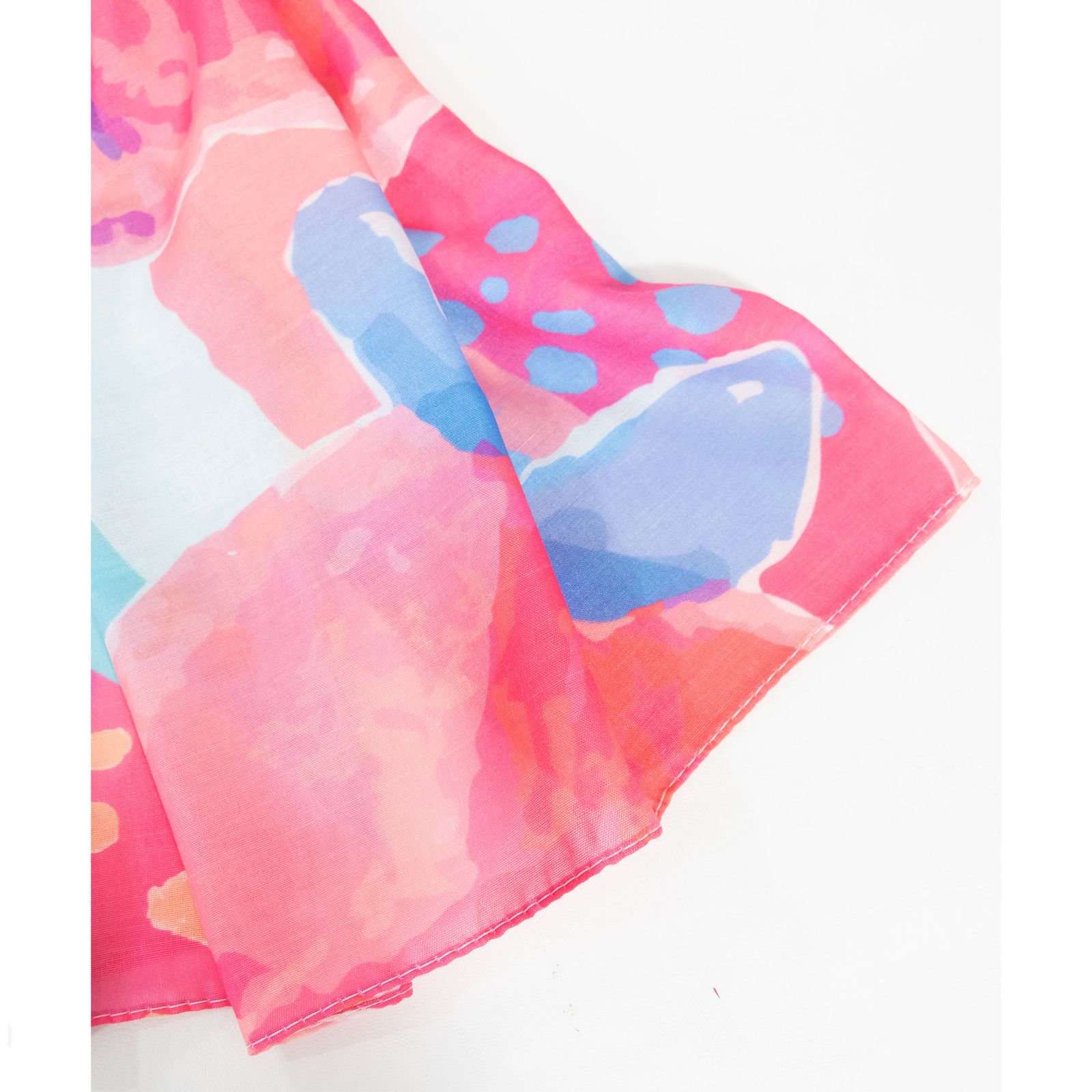 شال زنانه مدل نخی جدید طرح فانتزی بهاره کد 2278 -  - 3