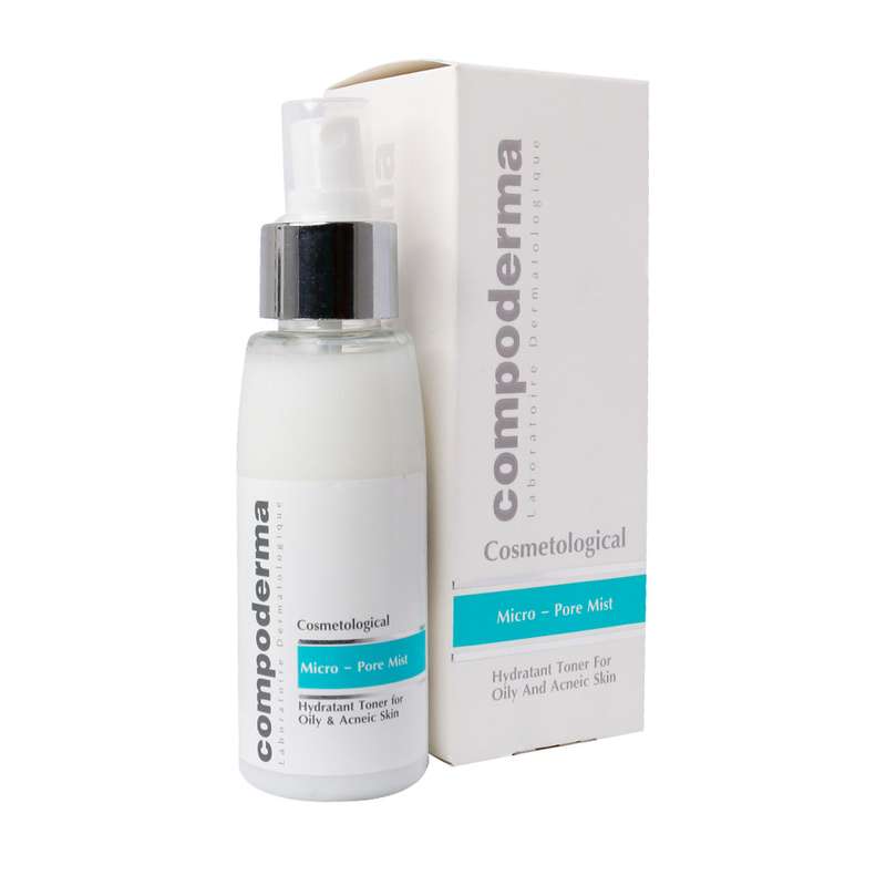 تونر کامپودرما مدل میکروپرومیست حجم 100 میلی لیتر