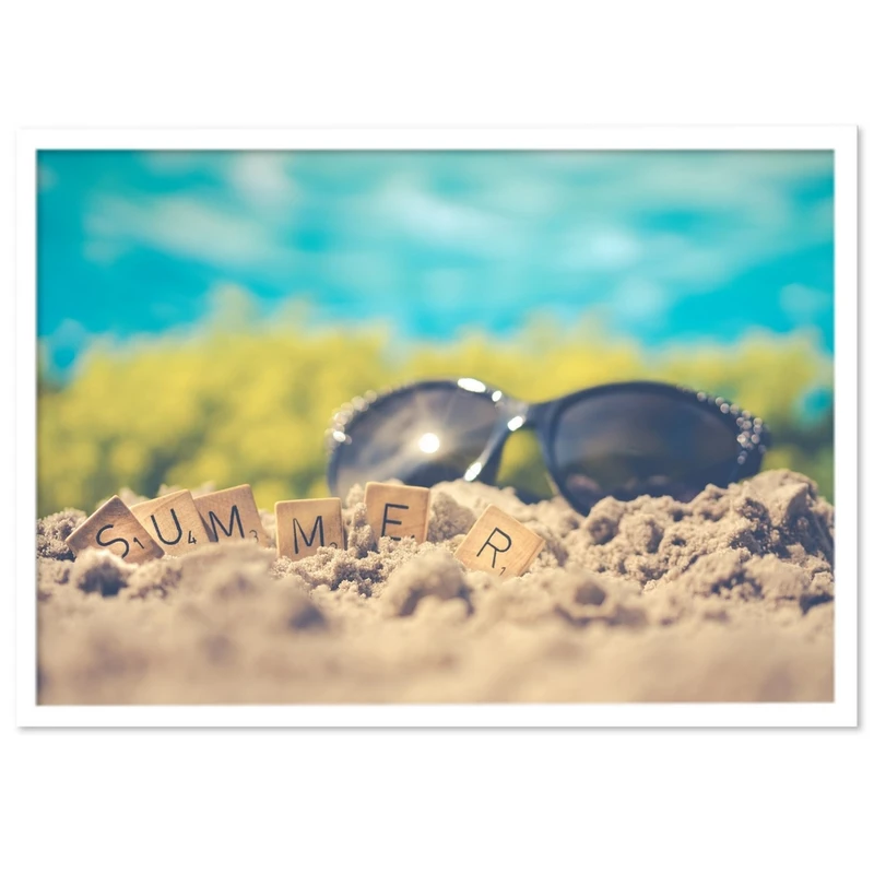 تابلو بکلیت طرح عینک آفتابی مدل W-14753