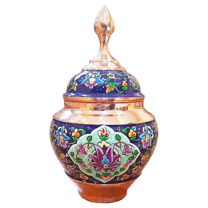 قندان مسی مدل سیبی پرداز کد 20
