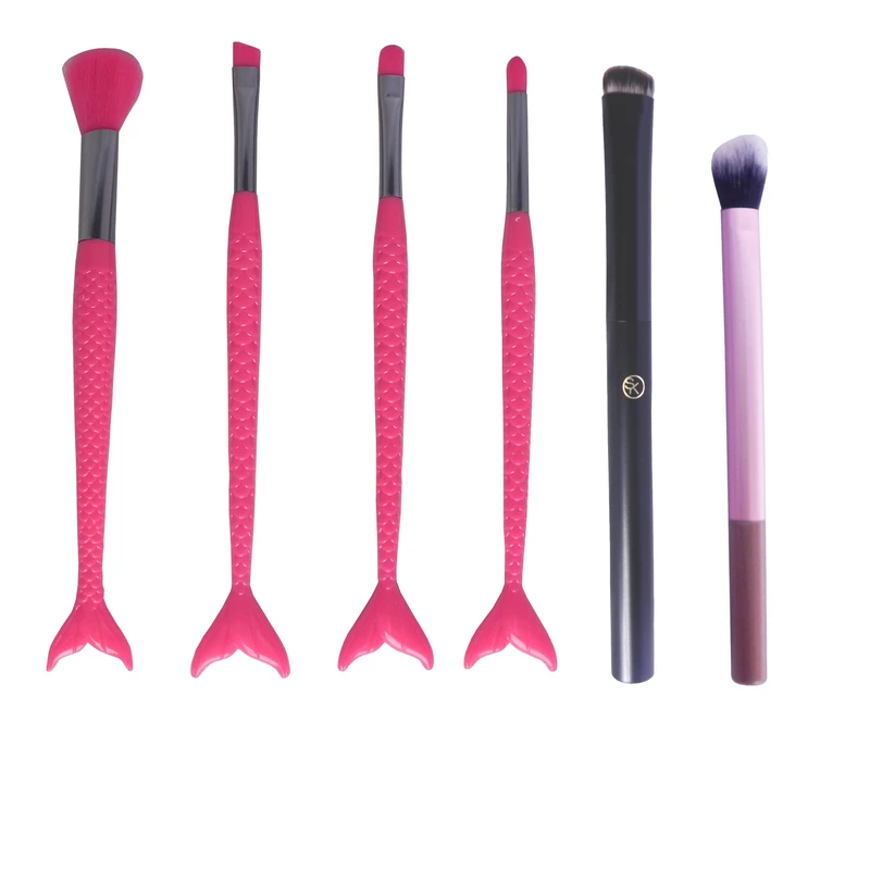 ست براش آرایشی کد 00422 بسته 6 عددی