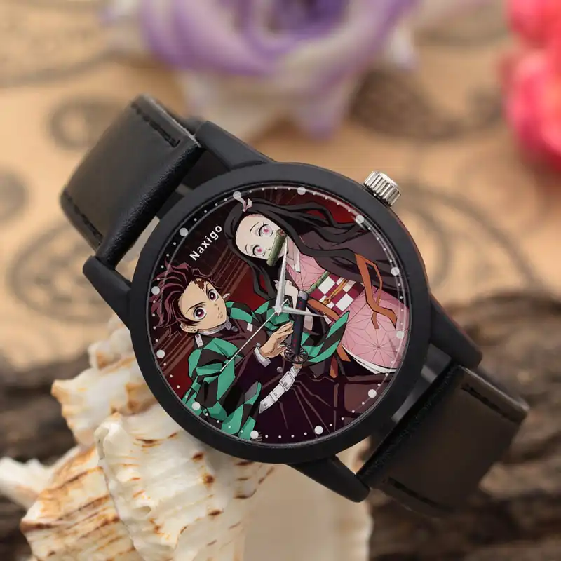 ساعت مچی عقربه ای ناکسیگو مدل شیطان کش کد LF6841