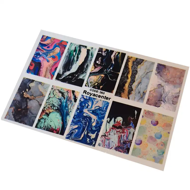 برچسب لنز ناخن رویا سنتر مدل 063