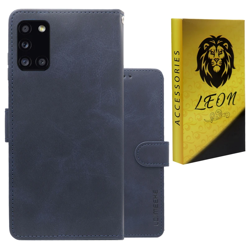 کیف کلاسوری لئون مدل Gira Oro مناسب برای گوشی موبایل سامسونگ Galaxy A31