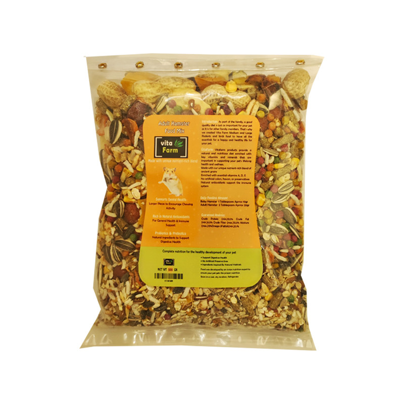 غذای همستر ویتافارم مدل Adult Hamster وزن 500 گرم