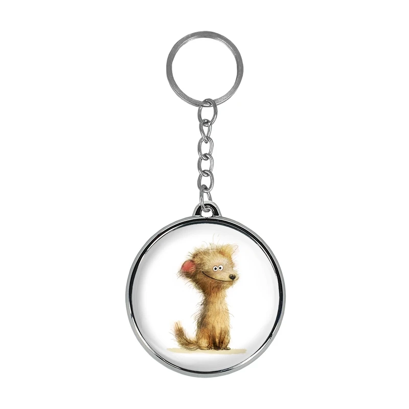 جاکلیدی خندالو طرح سگ مدل دوطرفه کد 2840028401