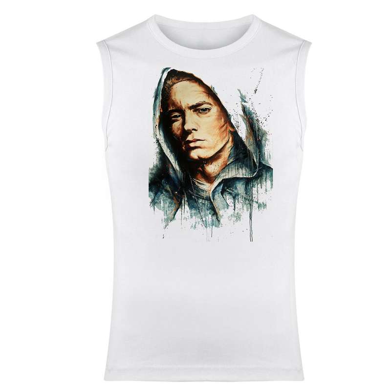 تاپ مردانه مدل امینم کد 149 رنگ سفید