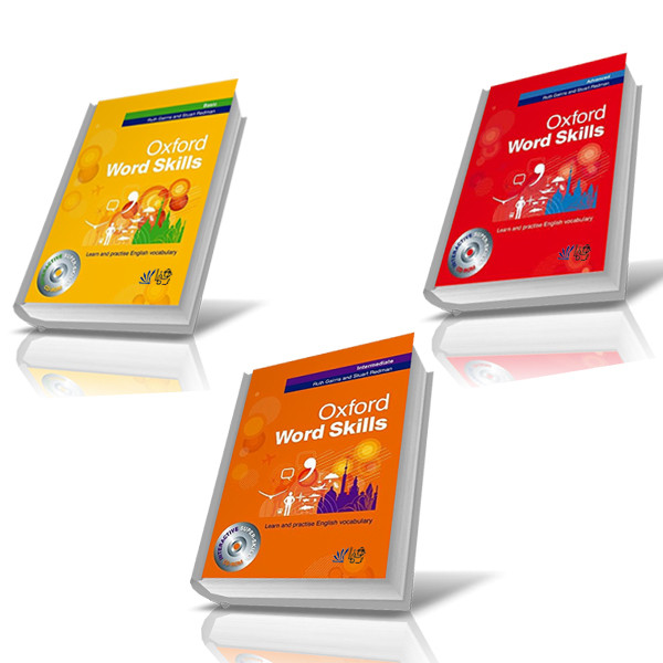 کتاب Oxford Word Skills اثر Ruth Gairns And Stuart Redman انتشارات رهنما 3 جلدی کتاب Oxford Word Skills اثر Ruth Gairns And Stuart Redman انتشارات رهنما 3 جلدی