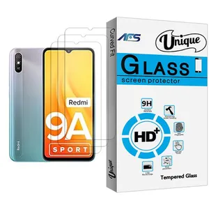 AFS Unique Glass MIX003 Screen Protector For Xiaomi Redmi 9A Sport Pack Of 3